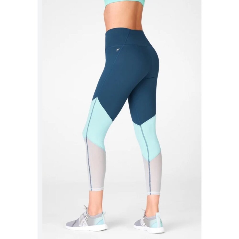 Fabletics Colorblock High-Waisted Powerhold Leggi… - image 1